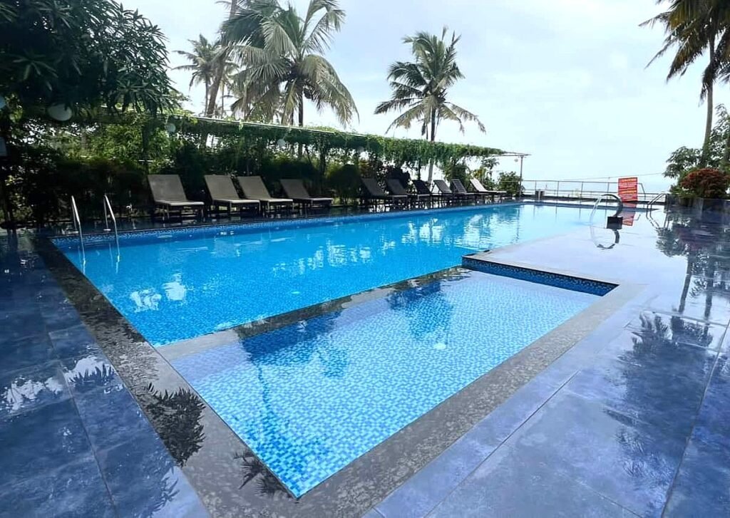 varkala cliff resort with pool